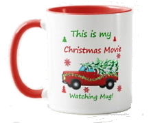 Christmas Movie Watching Mug